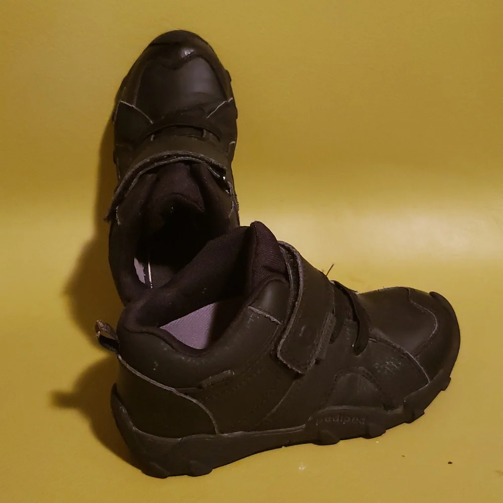 Pediped Justin black boots boys